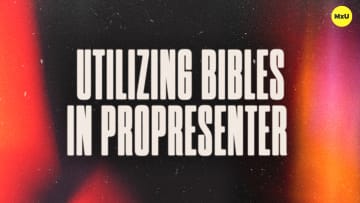 Utilizing Bibles in ProPresenter
